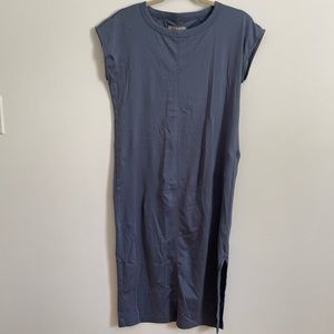 Blue Everlane dress